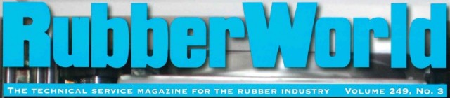 Rubber World magazine masthead