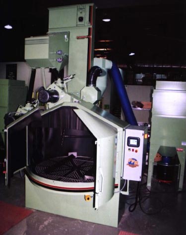 Guyson GWB-702L Rotary Table Wheel-Blast Machine