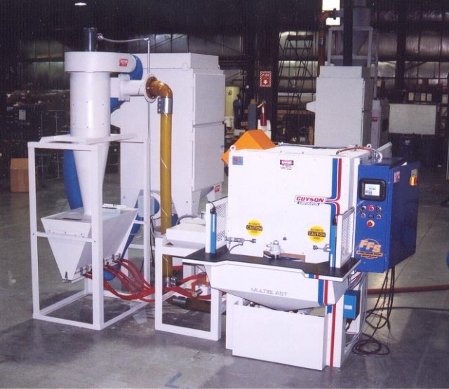 Guyson RXS-800 suction blast system