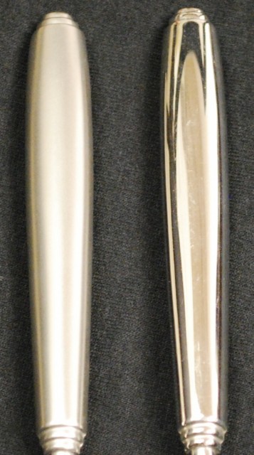 Guyson_Bead_Blasted_Finish_Compared_to_Polished_Finish