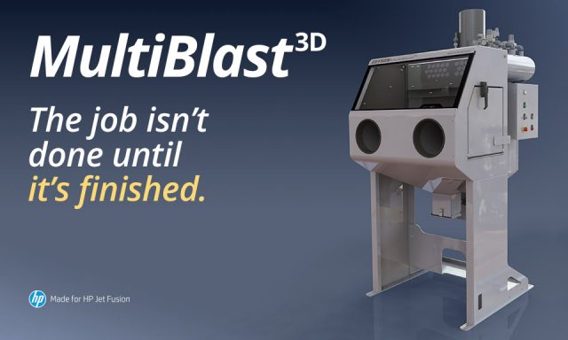 Guyson MultiBlast3D Made for HP Jet Fusion - The job isn’t done until it’s finished