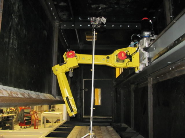 robotic blasting systems