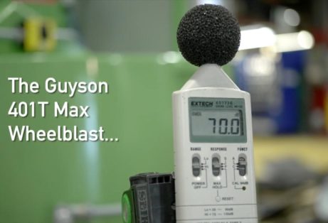 Guyson Wheel Blast System db Levels Lower Than OSHA Standards