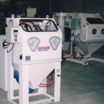 Automotive Industry Using Small Manual Blast Cabinets From Guyson Corporation