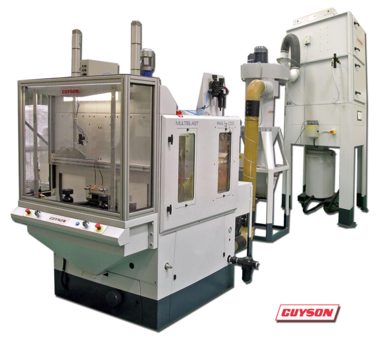 Tool coating manufacturers know that the most productive prep for coating blast systems are made by Guyson Corporation
