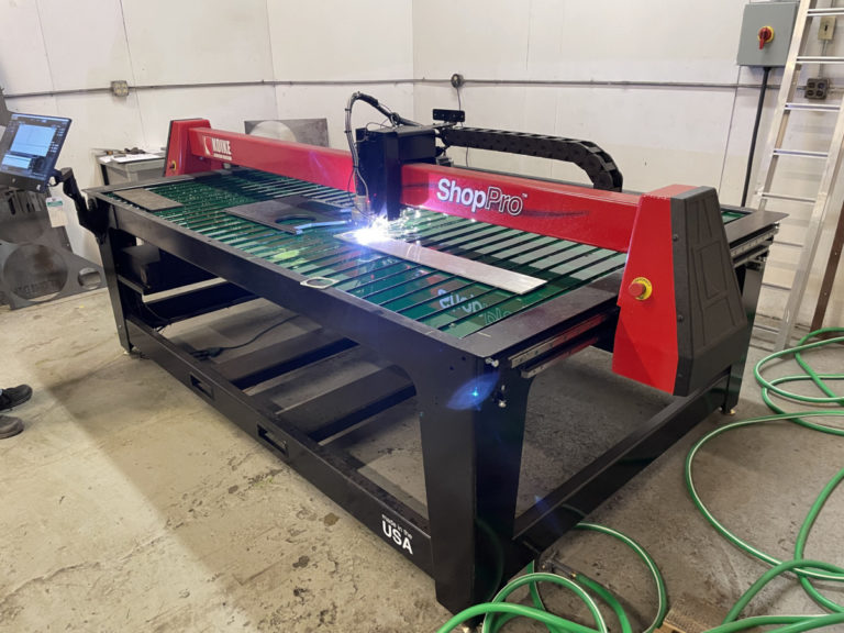 Plasma cutter at Guyson